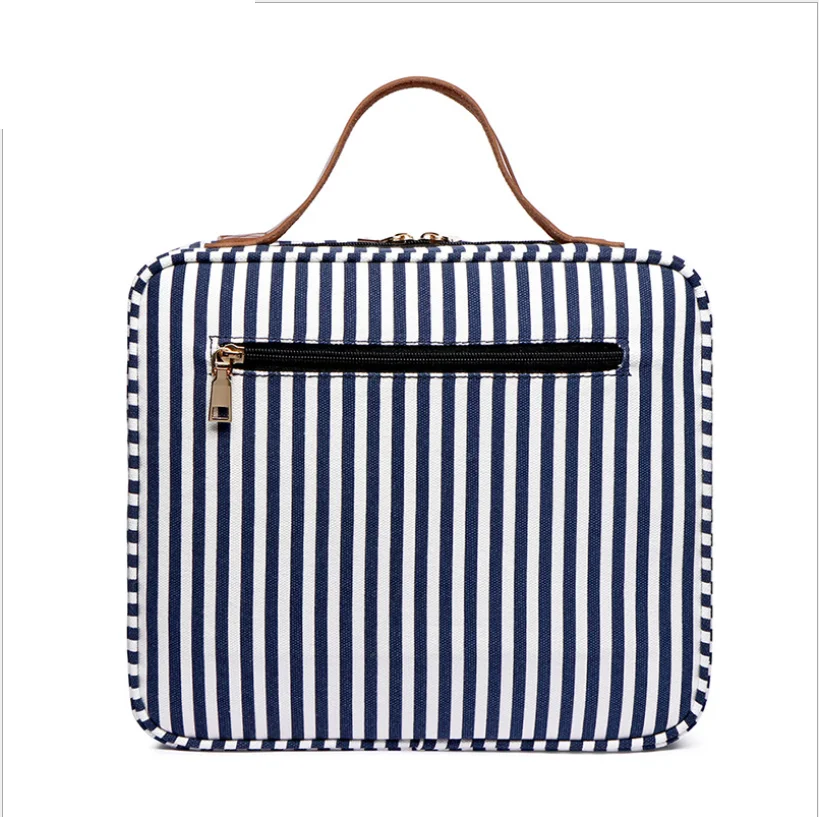 Narwey Pequeña Bolsa De Maquillaje A Cuadros Para Bolso