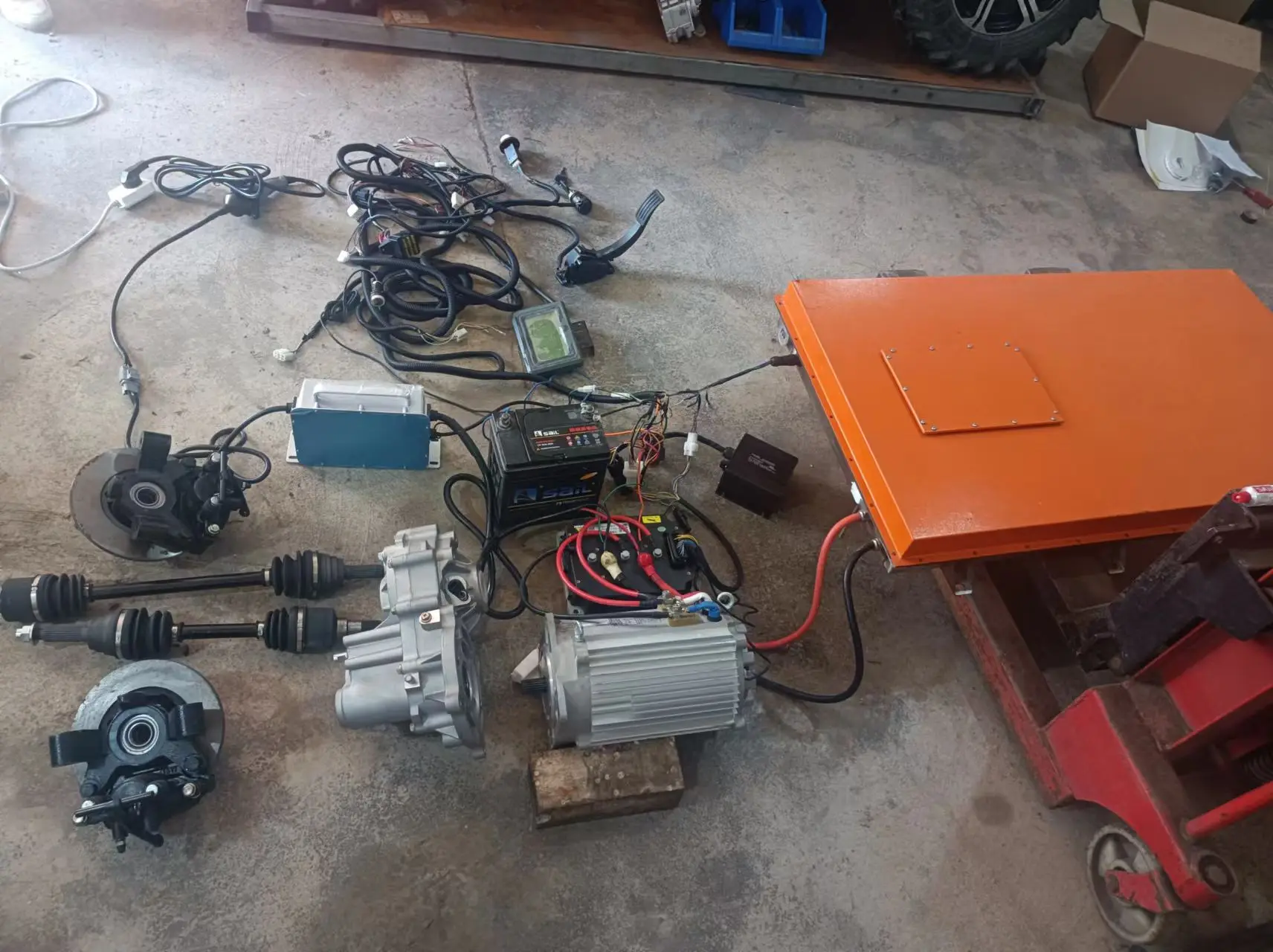 72v 7.5kw Electric Vehicle Ac Motor Controller Conversion Kit Buy 72v