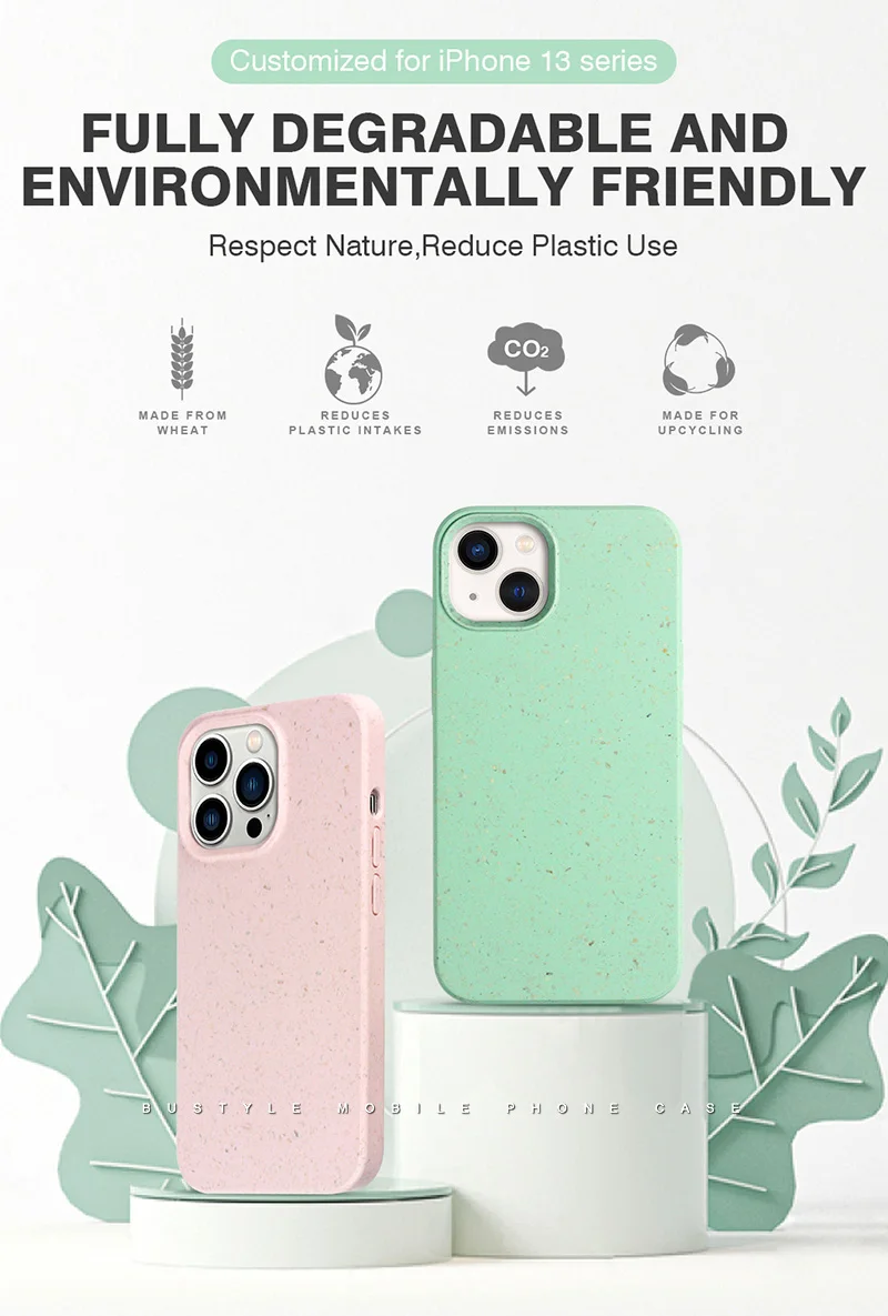 100 Sustainable Mobile Phone Cover Oem Odm Bio Degradable Eco Friendly