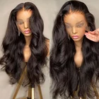 Indian Full Lace Wig Wigs Pre Plucked Lace Wig Cuticle Aligned Virgin Indian Hair Full Lace Wig Raw Unprocessed HD Lace Frontal Wig For Black Women Human Hair Lace Front Wigs