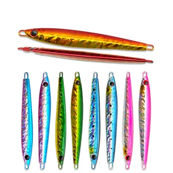 Full-Water-Column Slow-Rocking Metal Iron Plate Bait Jig Lure Laser Fish-Attracting Bionic Artificial Bait Snapper Fish Lure – Metal Jig – view 2