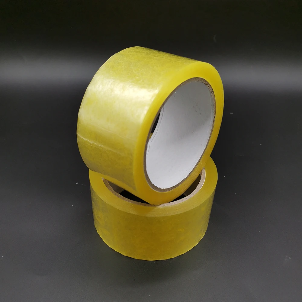Water Activated Shrinking Packing Yellowish Transparent Clear Tape