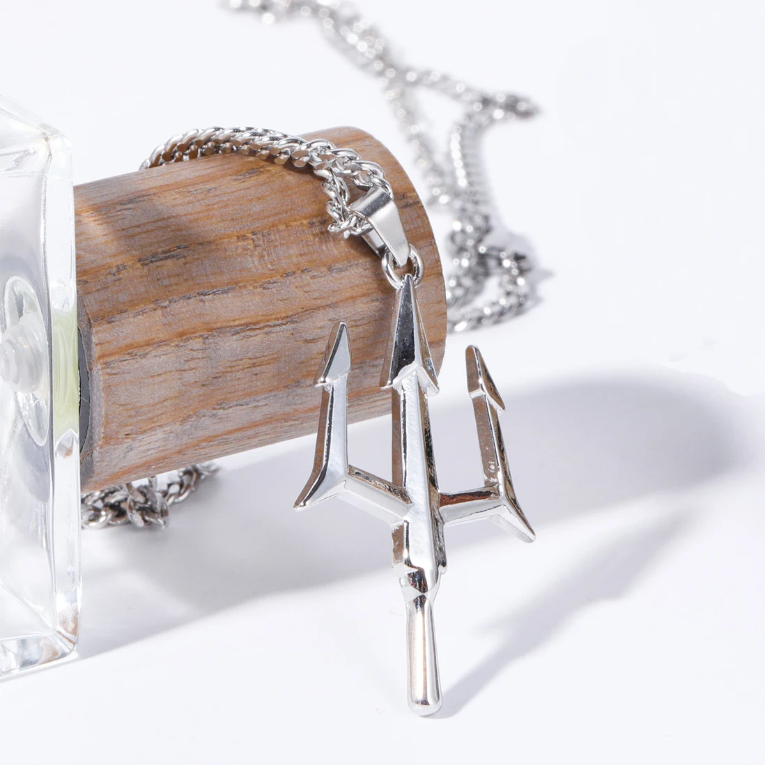 Collana Unisex In Acciaio Inox 316L Con Ciondolo Poseidone