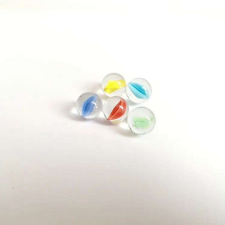 Оптовая продажа дешевые синий декоративная игра стеклянная мрамор 16 мм