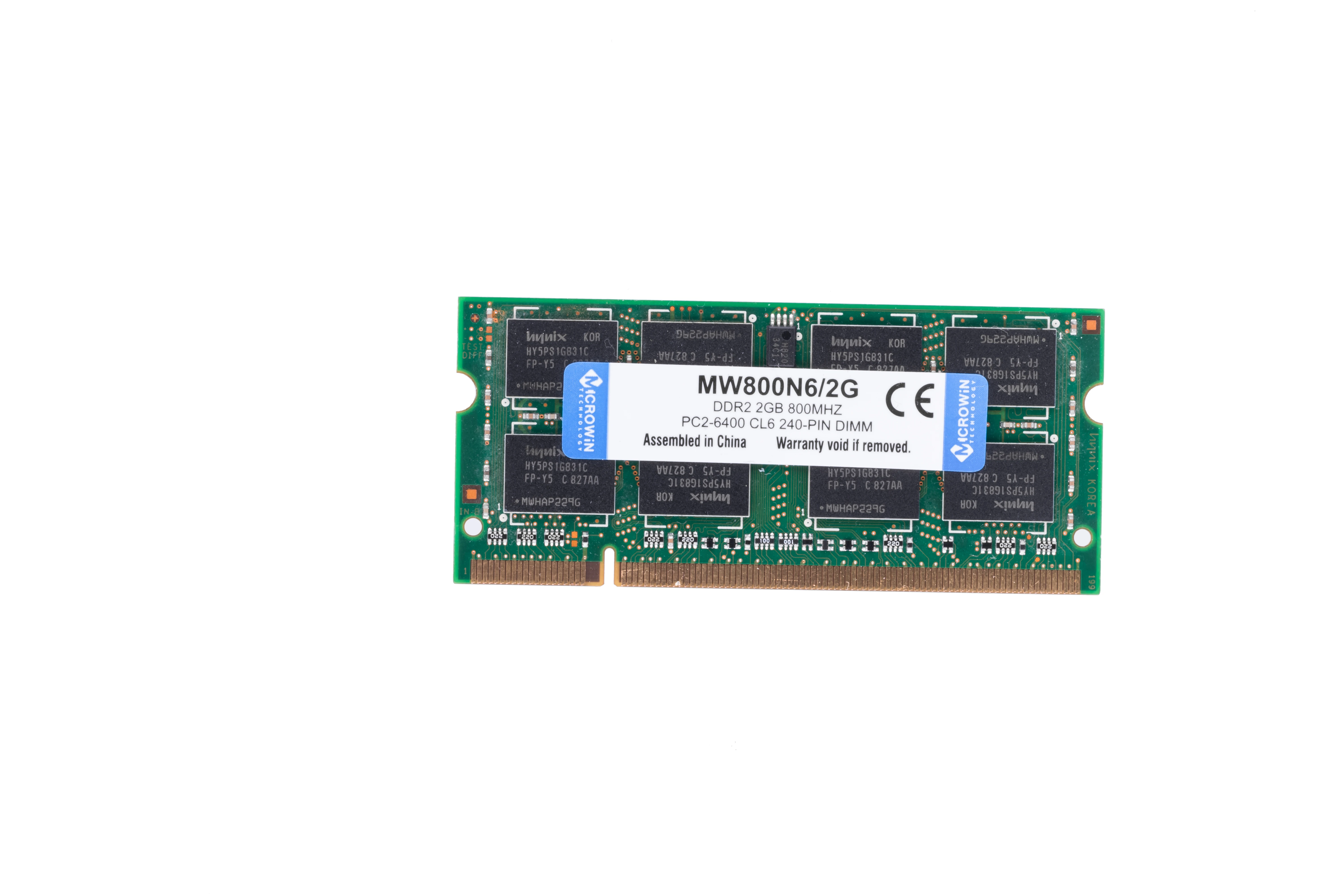 Laptop Ram DDR2 4GB 667mhz Pc5300 - Main Image