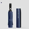Reverse automatic embossing design-small pattern-navy blue