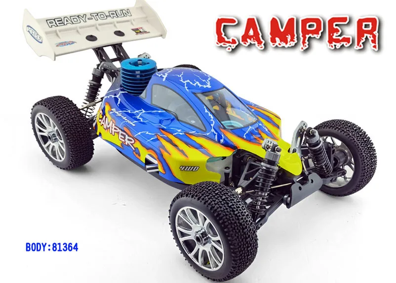 Lehoo Toys HSP 94760 2.4G Nitro Powered 1/8 Scale Gas RC Car