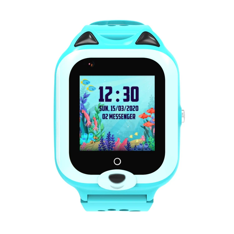 Setracker2 GPS Tracker KT22 4G LTE Recording Notes Android REDLEX Cute  Cat Strap Design SOS/Power on Buttons Smart Watch