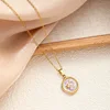 colorful Star Pearl Necklace - Gold