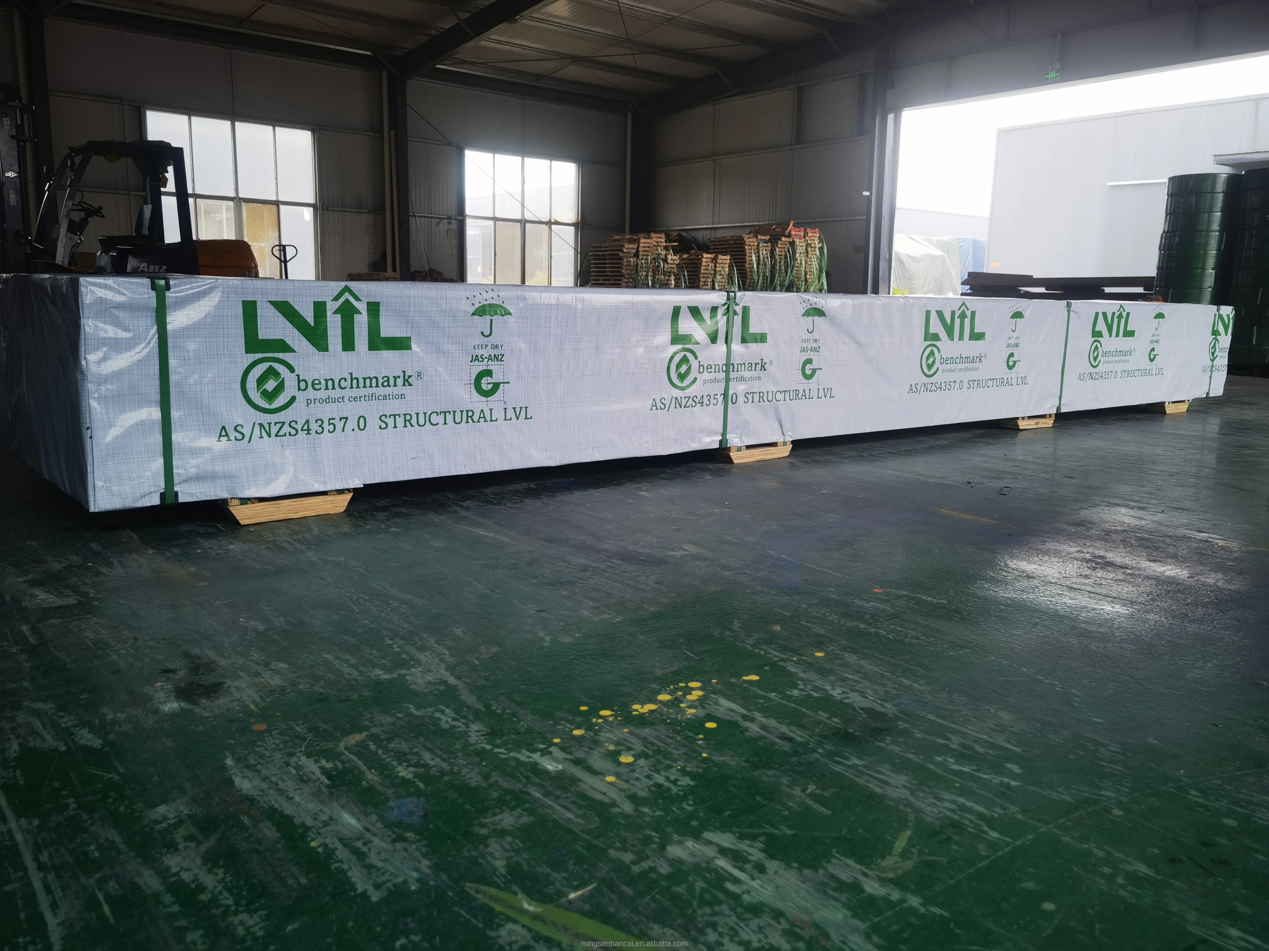 Lvil Poplar Wooden Lvl Scaffold Plank Timber Plywood/lvl Door Core 3.00 M Laminated Veener