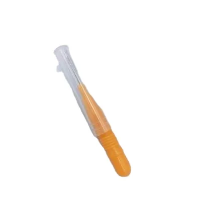 Горячая распродажа во внешней торговле, различные цвета на выбор, индивидуальный логотип, уход за полостью рта, межзубная щетка