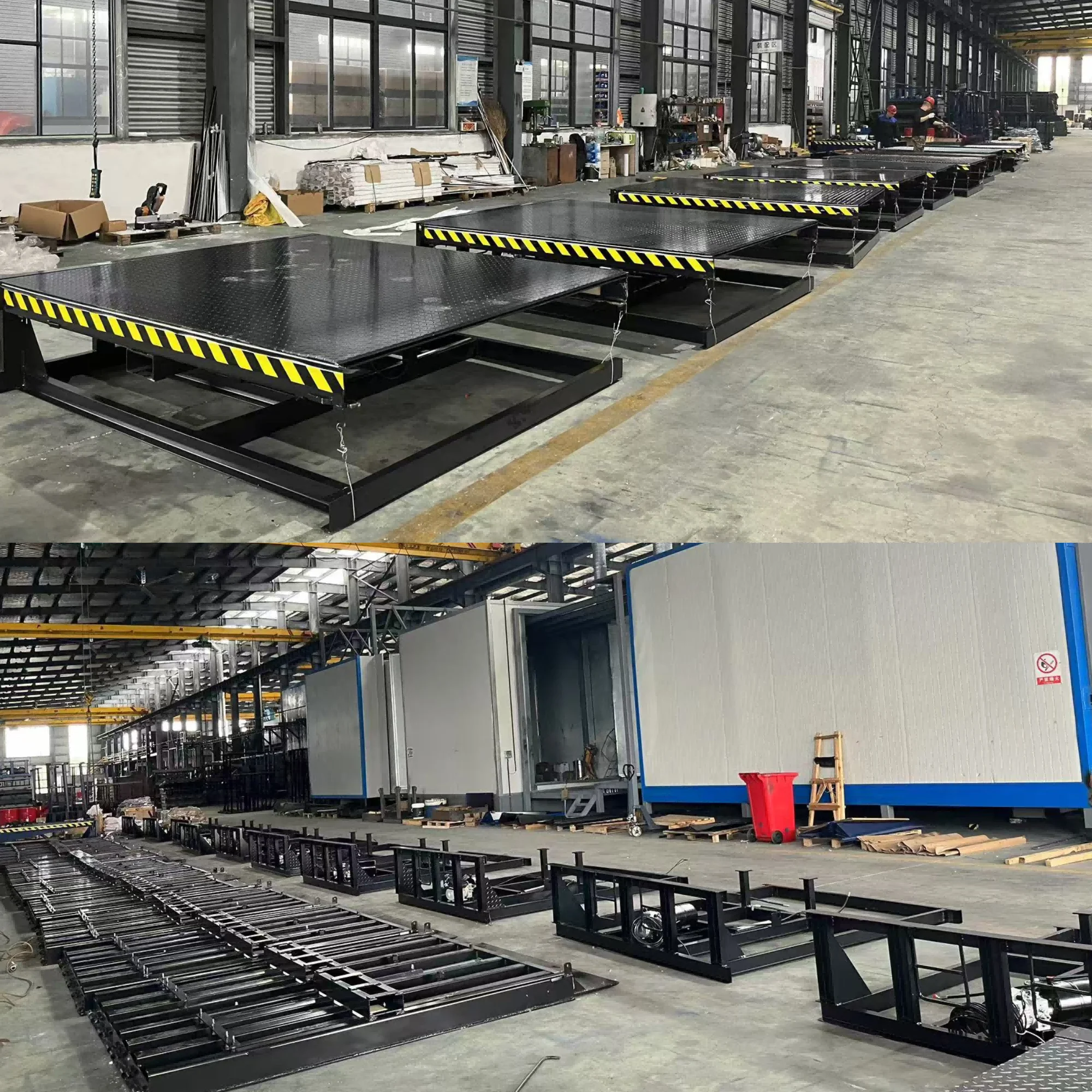 Hydraulic Telescopic Dock Leveler with Extendable Lip Heavy Duty Loading Platform Dock Ramp for Container and Warehouse