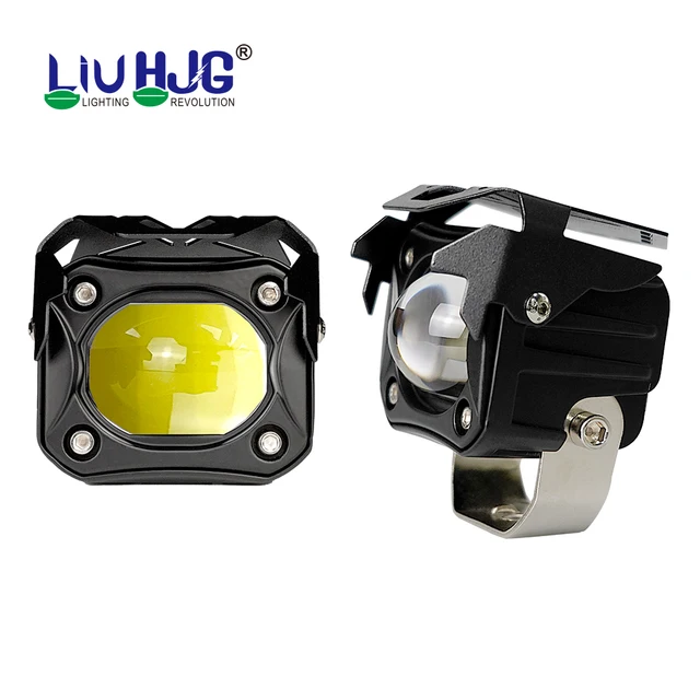 HJG 2023 Wholesale Car Spot Lights Square Super Bright 60W Motorcycle LED Headlight