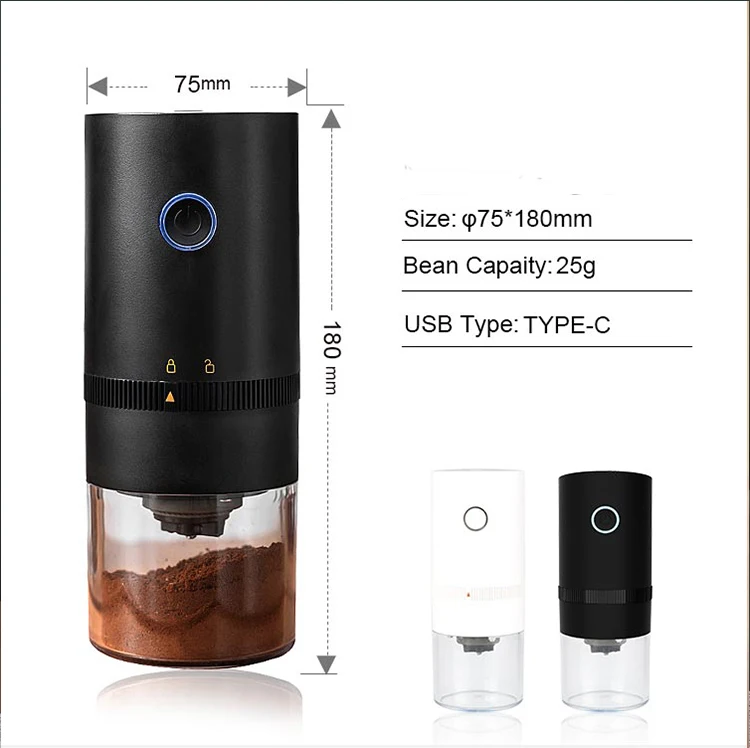 Coffee Grinder Automatic Portable Coffee Grinder Portable Electric 5