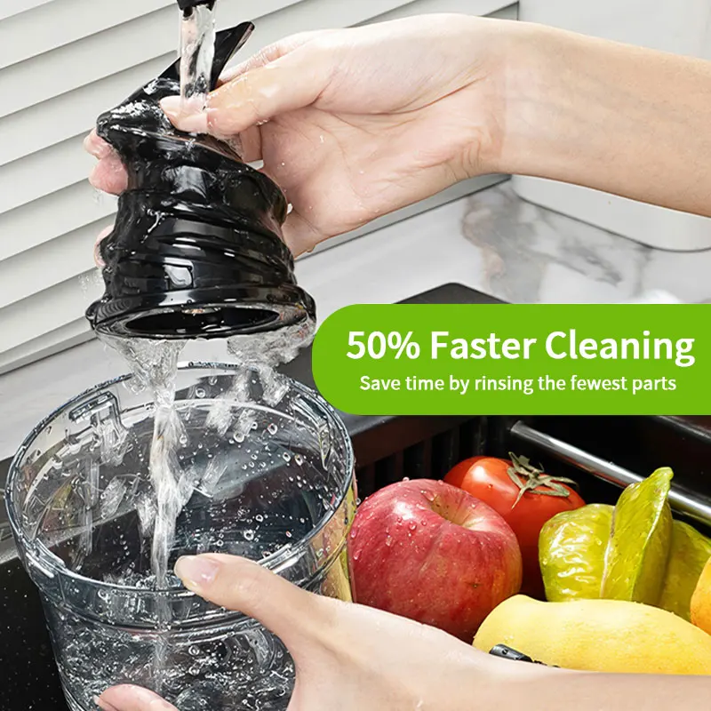 Cold Press Tech Updated Auger Spiral Juice Extractor for Coffee Shop