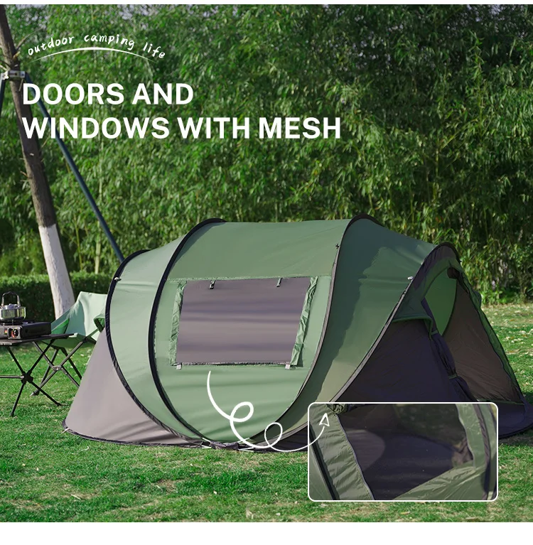 Homful 8 Persons Large Waterproof Camping Tents Camping Family Outdoor