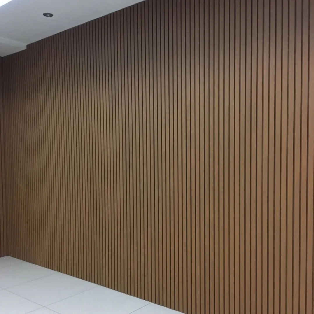 Wpc Wood Composite Wall Cladding Outdoor Decoration Wooden Natural Look Wall Panel Boards Uv Resistant for Garden Rooms Exterior