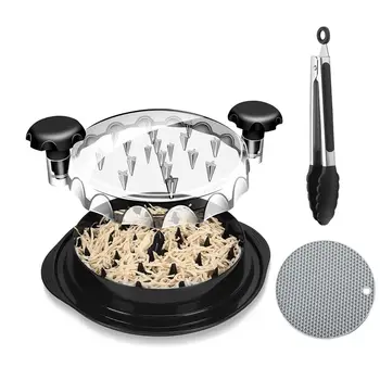 Hot Selling Round Chicken Shredder Bowl Twist Tool Meat Shredder ...