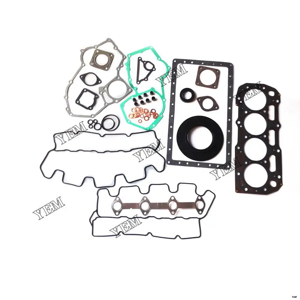 Head Gasket Set U5LC0016 Fit for Perkins 404D Excavator Truck Lawn Mower Marine Engine