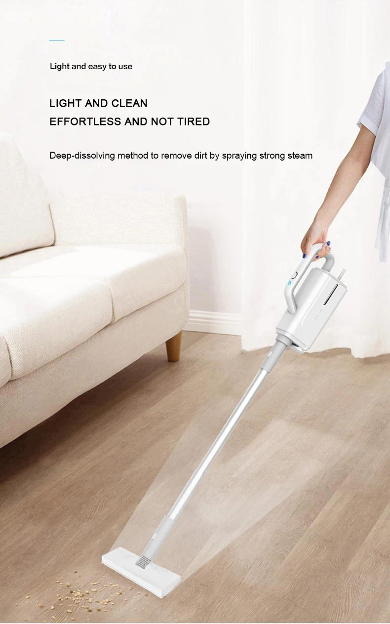 8 In 1 Electric Vacuum Spray Mop Floor Cleaner Sweeping Mop Steam Mop ...