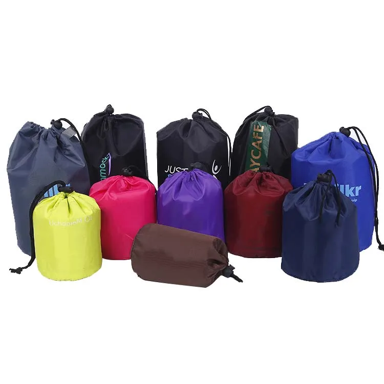 Полиэстеровая нейлоновая косметичка с круглым дном, сумка для макияжа, шнурок