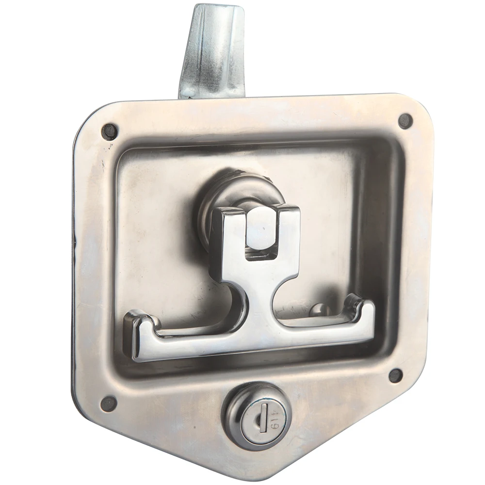 Meigu t Lock Truck Tool Box  Stainless Steel Tool Box Door Lock t Door Handle Lock Truck Folding T Handle Latch
