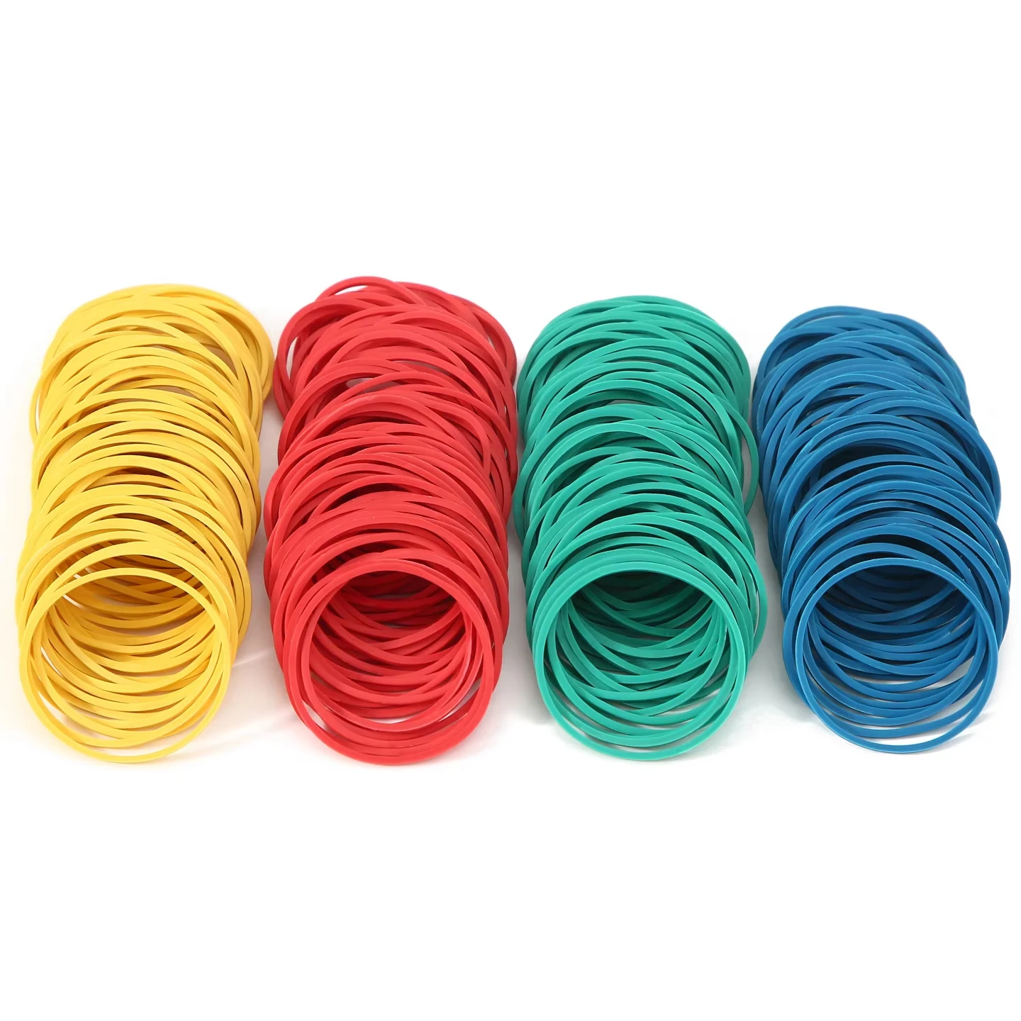 Wholesale Yueyi Rubber King Industrial Durable Natural Elastic Green Rubber Bands for Tying Money