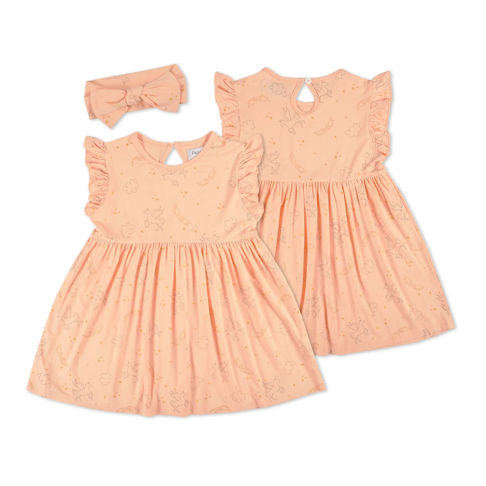 Детское платье из бамбука