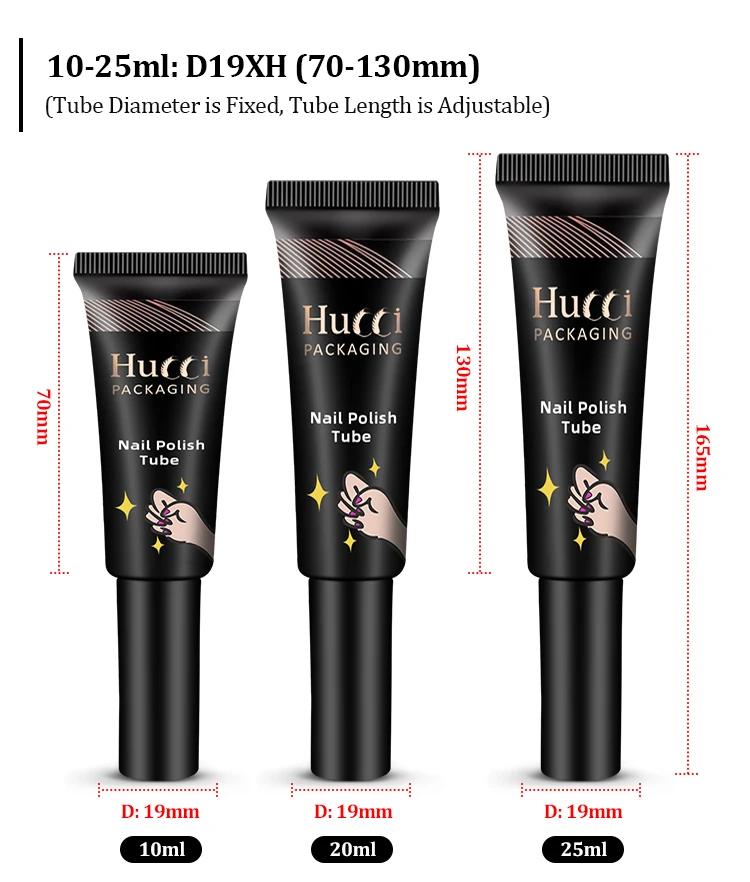 10ml 15ml Custom Squeeze Tubes Soft Plastic Makeup Cosmetic Gel Tube