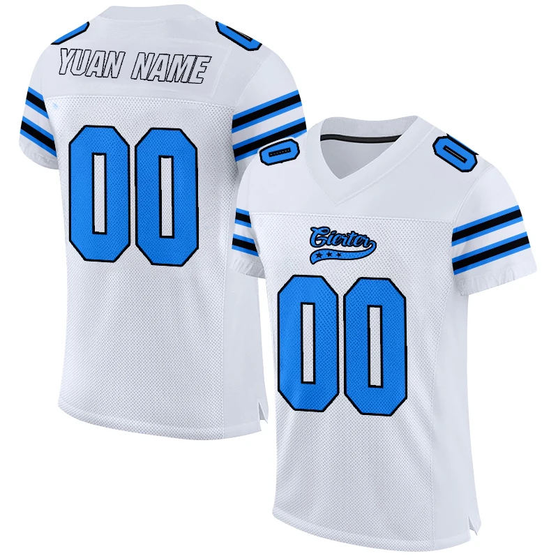 Wholesale Custom 100% Polyester Mesh Sublimated American Football