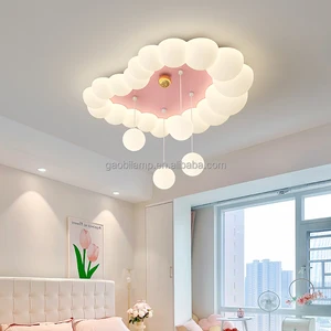 European Style LED Heart-Shaped Indoor Ceiling Light for Living Room Villa Bedroom & Study Industrial Design Middle Sized Lamp