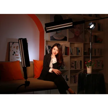 GODOX LC500R RGB Light 2500K-8500K Full Color RGB LED Light Stick Lighting Effects CRI 96 with Remote Control & Barndoor detail image