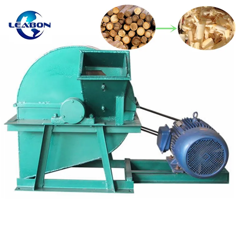 LEABON 500KG Per Hour Wood Processing Shaving Machine Duck Pet Bedding Shaver for Sale