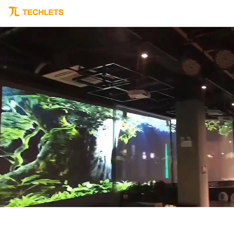 3D Holographic High Transparent Invisible Stage Mesh Screen for Hologram Projection Big Stage Show