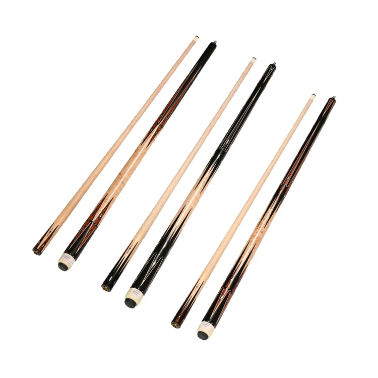 Center Joint One Two Three Piece Snooker Billiard Pool Cue Sticks Carbon Energy As Breaking the World Tulipwood Walnut Cue Stick