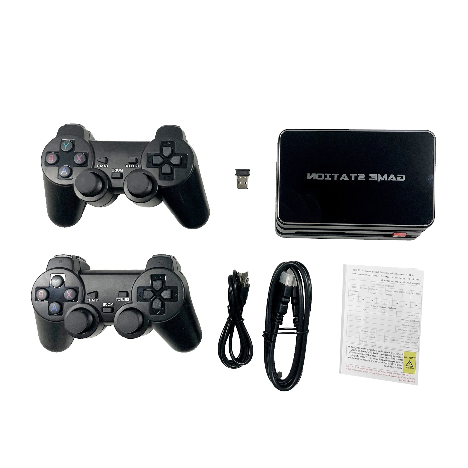 Game TV Box M8 Pro Mini Android and Game Dual System with 10000+ Retor Game  Wireless Controllers 100M 4K TV Box 