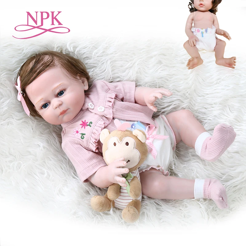 48cm Npk Bebe Doll Reborn Sweet Premie Baby Size Doll Hand Detailed Painting Pinky Look Full Body Silicone Anatomically Correct Buy Money Vinyl Doll Reborn Baby Doll Full Silicone Baby Doll Product On