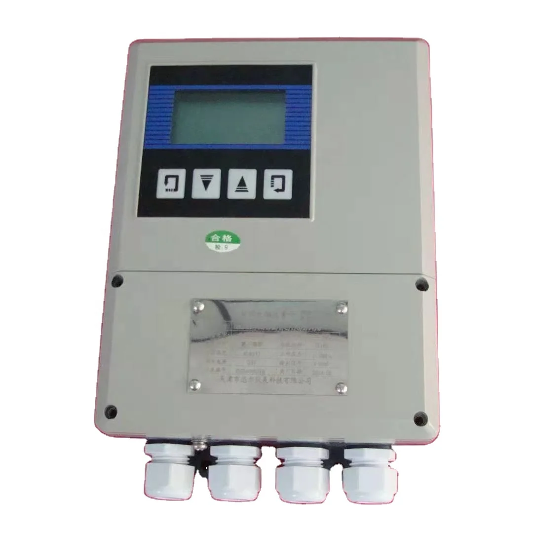 Electromagnetic Flowmeter Converter Magnetic Flow Meter Acid Salt Water Flow Sensor Water for City Water Treatment