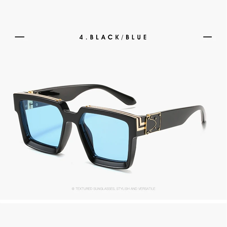 personality sunglasses male millionaire European street po Instagram w –  Cinily