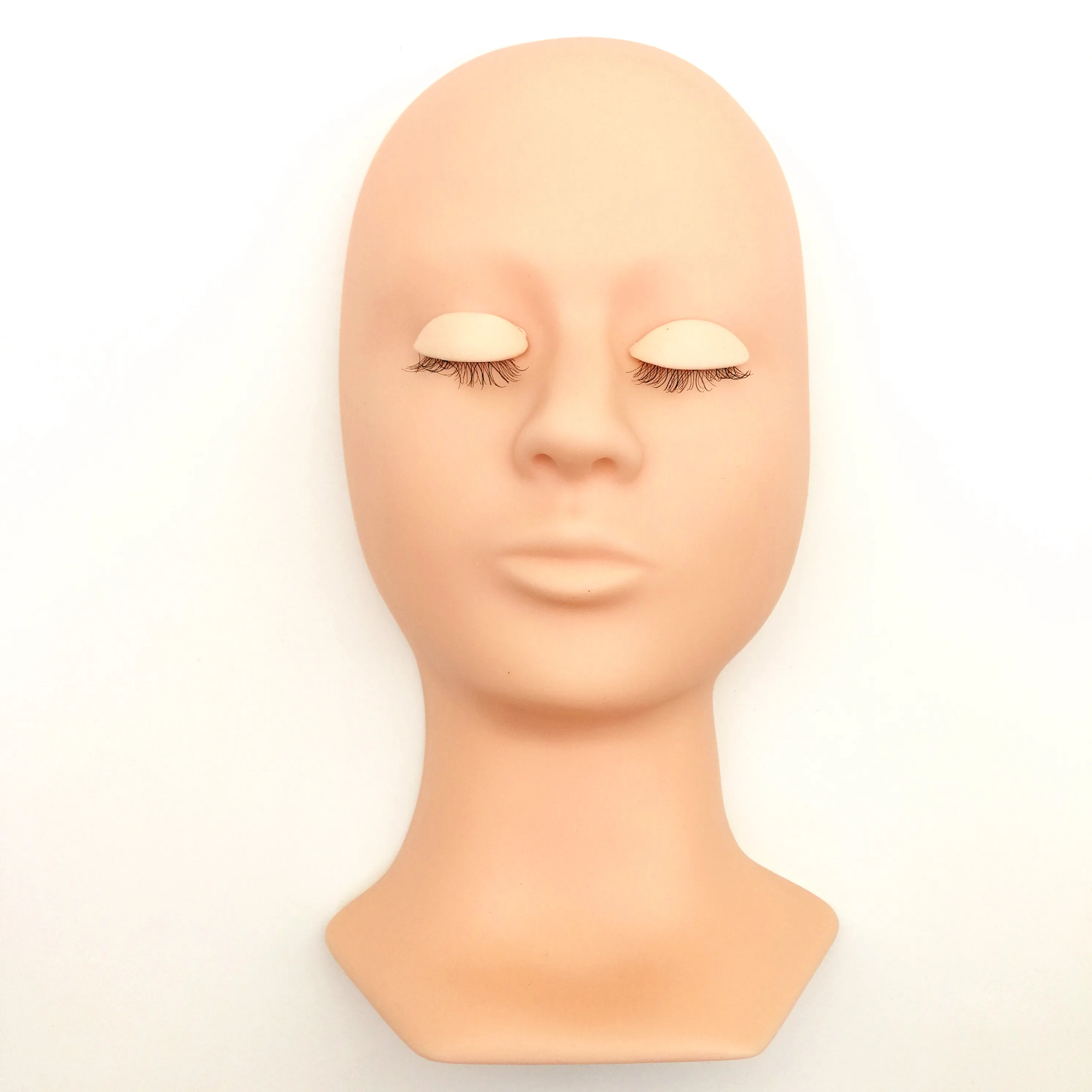 Realistic Mannequin Doll Training Head For Eye Lash Extensions And