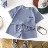 Abito waffle blu navy