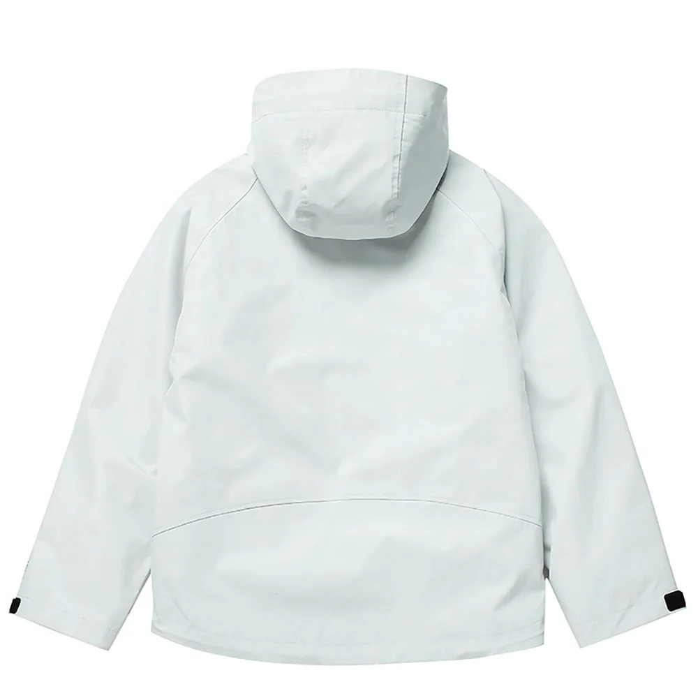 Soft Shell Men's Windbreaker Jacket Waterproof Lightweight Hooded Hiking Breathable Polyester Nylon Windbreaker Tracksuit