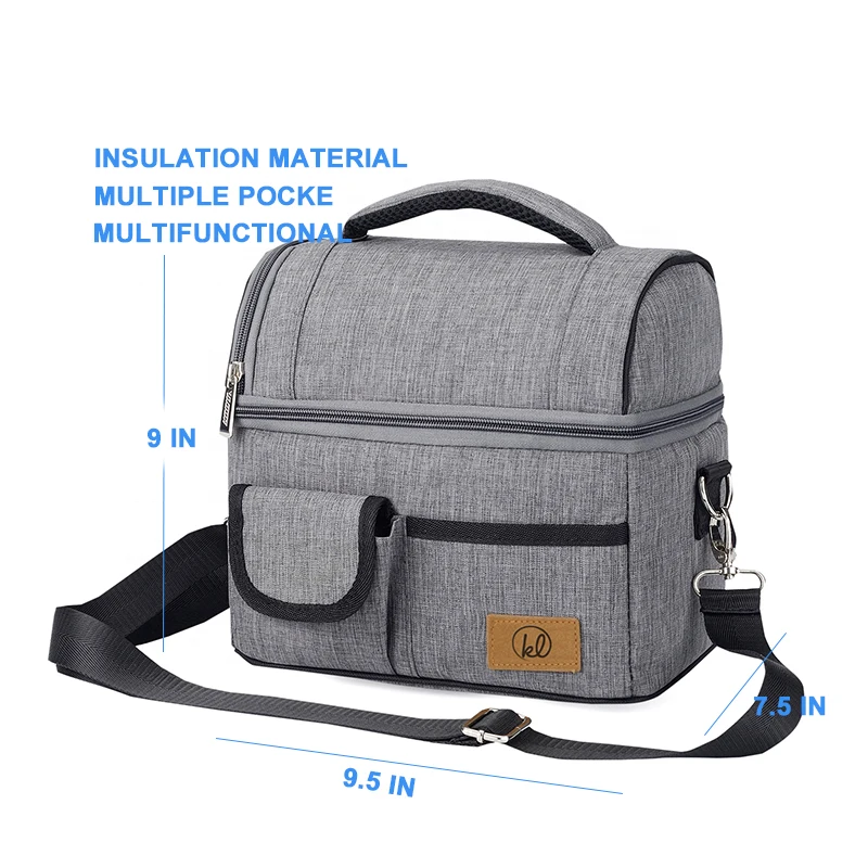 Leakproof Insulated Lunch Bag for Adults, Blue Barbados | Ubuy