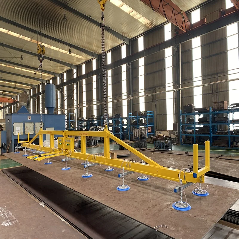 8 Pads Electric Vacuum Lifter - Efficient Material Handling