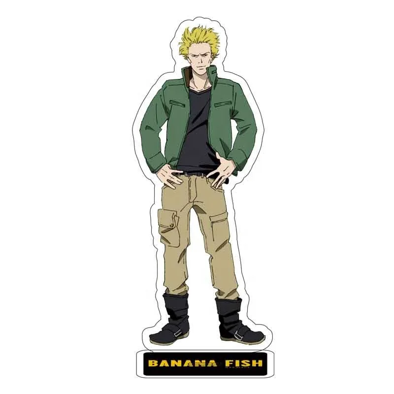 Banana Fish Anime Acrylic Standing Figure Double-Sided Clear Desk  Decoration Stand Miniature Figure Decoration 