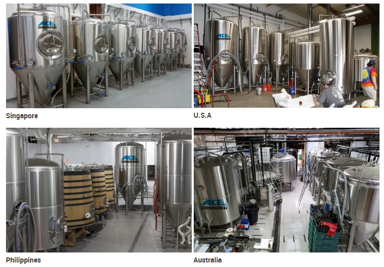 Glycol Water Tank Brewery System Wort Cooling Equipment Beer Fermenting Vessels Cooling Chiller