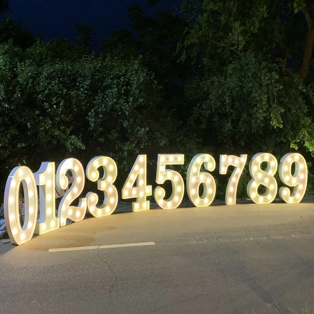 wholesale giant outdoor number light up