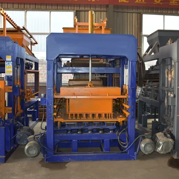 Qtj4-25 Small Concrete Block Making Machine In Ghana For Cement ...