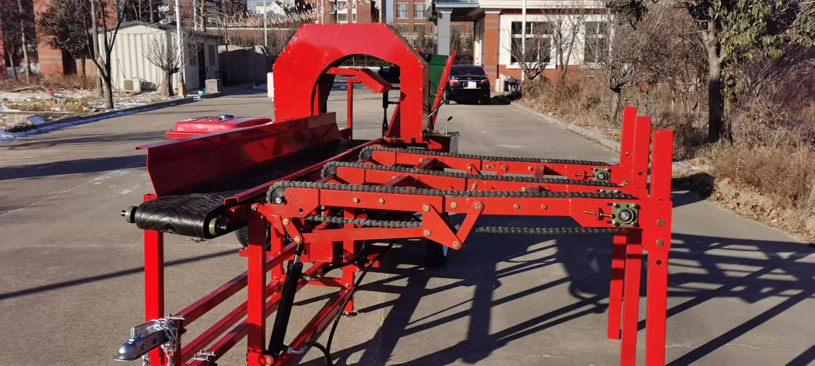500mm Working Capacity Firewood Processor for Log Splitting