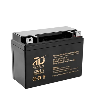 High Quality Replaceable Battery 12V 6.5AH Rechargeable Gel Lead Acid Battery For Motorcycle